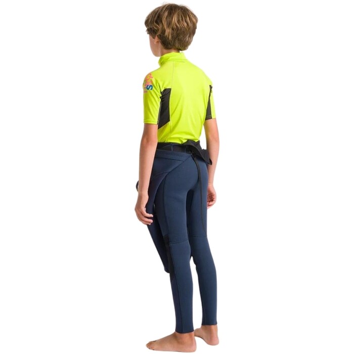 2024 C- Skins Enfants NuWave X Short Sleeve Lycra Vest C-NLYSSJ - Lime / Anthracite / Multi